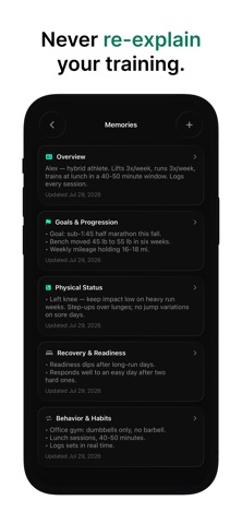 Trayne: AI Fitness Coach screenshot