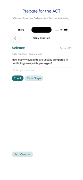 ACT Help Coach Screenshot 1 of 6