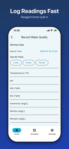 TankDiary iPhone screenshot