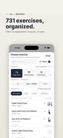 Iron Auditor: Gym Log screenshot