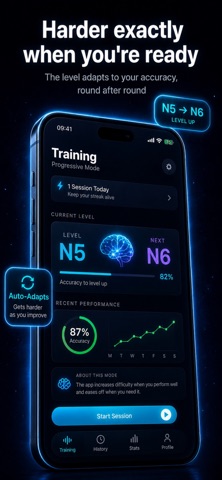 Dual N-Back: Brain Workout Screenshot 6 of 8