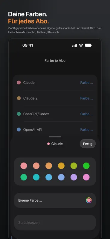 AI Cockpit: Usage & Limits screenshot 6 of 8