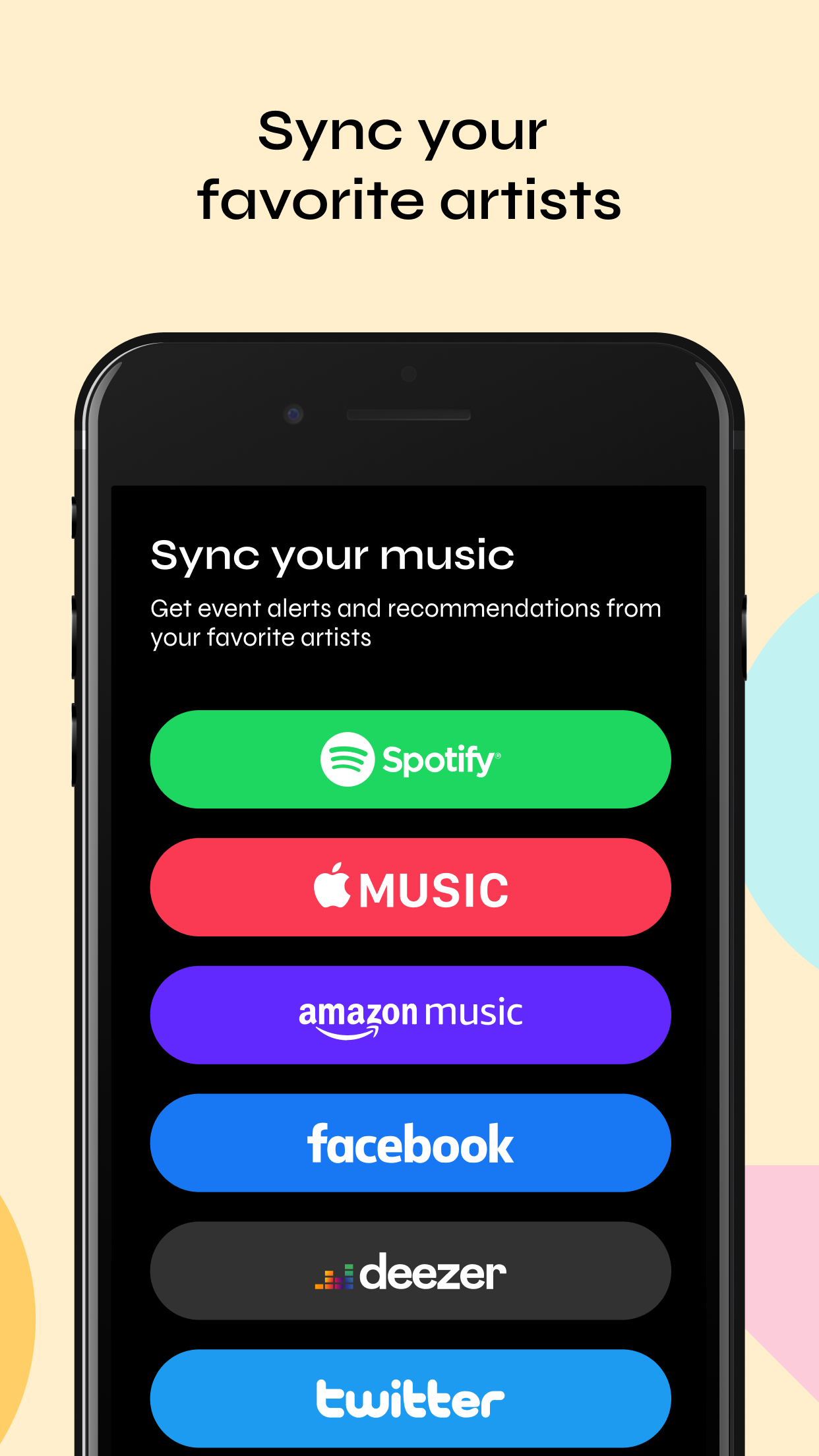 Bandsintown Concerts screenshot 5