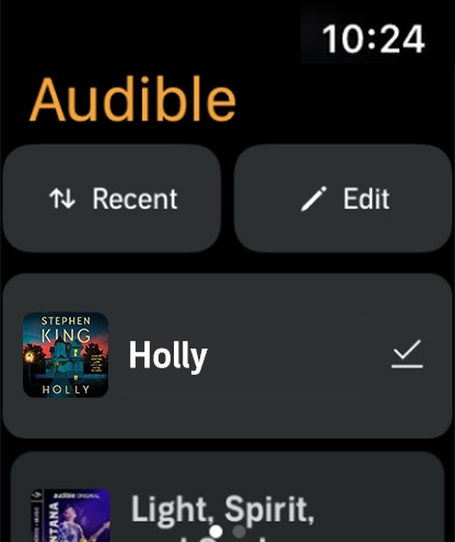 Apple Watch screenshot