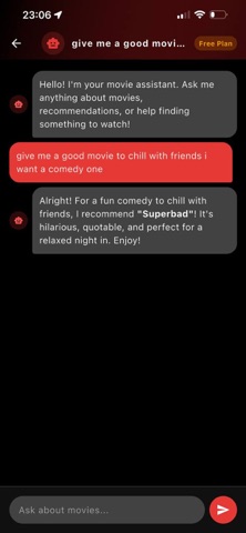 Rodjo - Movie Event & Info AI screenshot