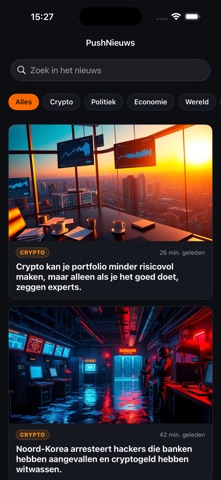 PushNieuws iPhone screenshot