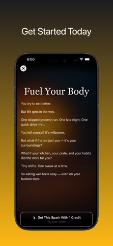 Sparked: Daily Habit Coach screenshot