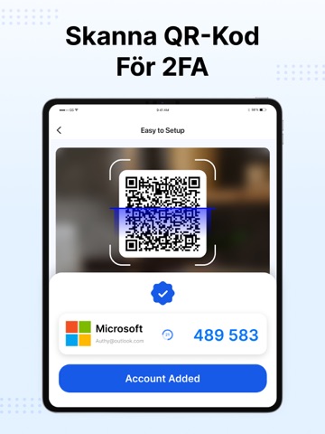 Authenticator App © iPad screenshot 3