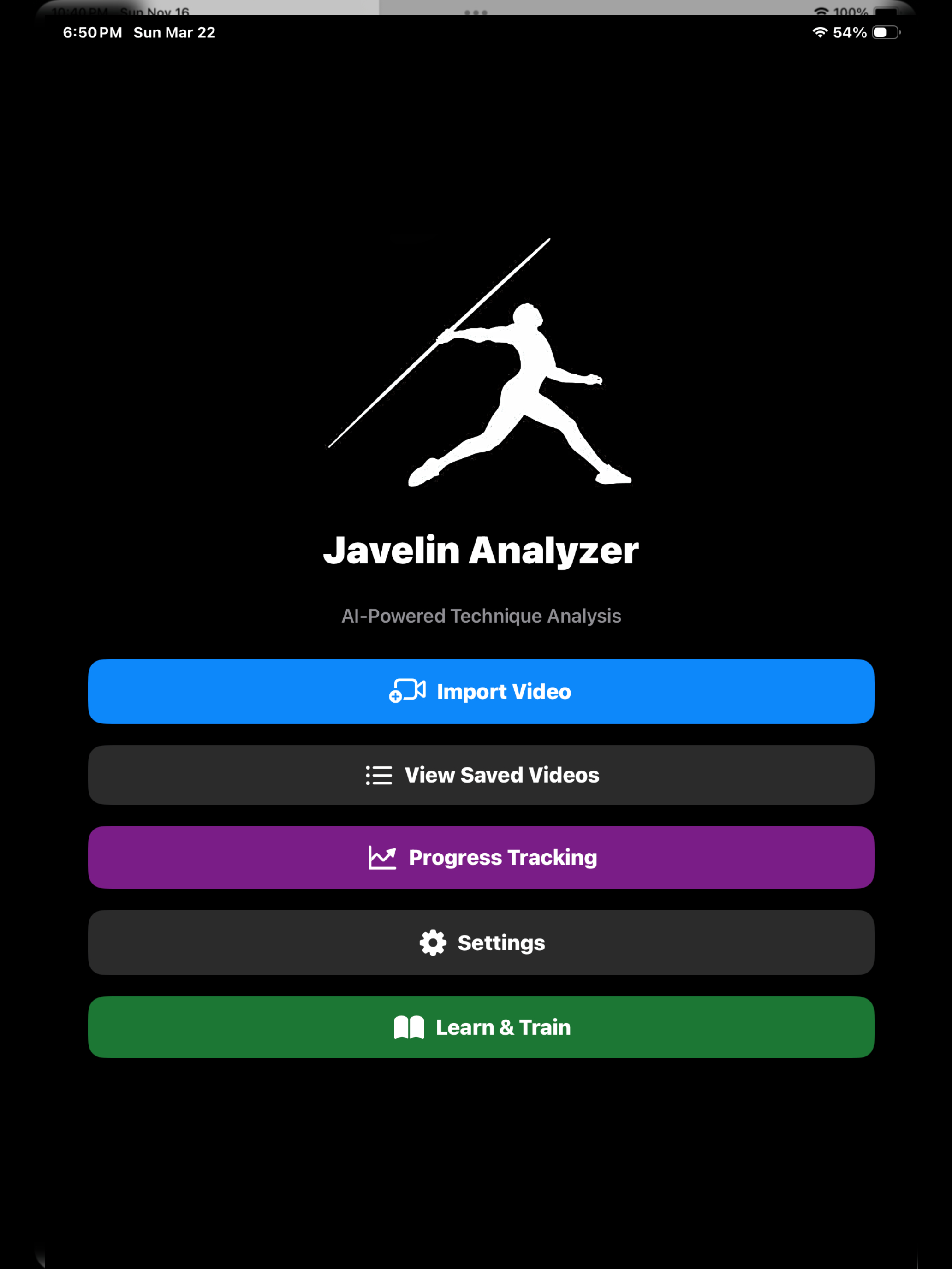 Javelin Video Analysis