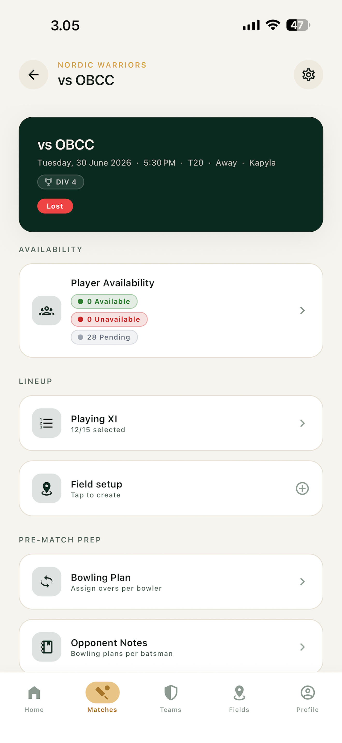 Cric Captain screenshot 4