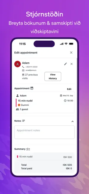 Sinna for staff screenshot 3