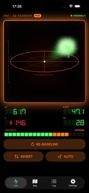 EMF Detector: Vectorscope screenshot 1