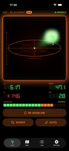 EMF Detector: Vectorscope Screenshot 1 of 5
