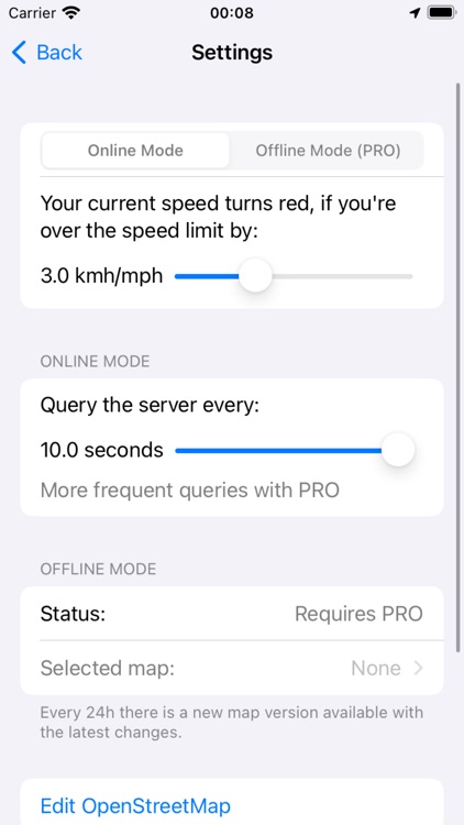 Speed Limit Fullscreen