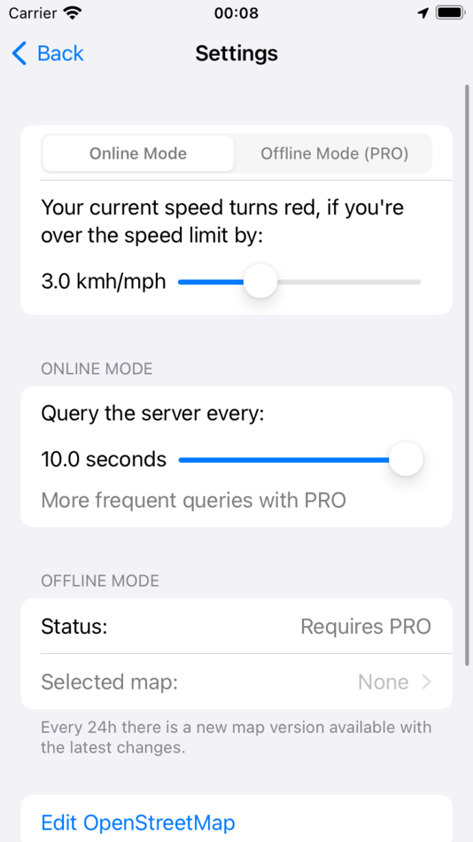 #3. Speed Limit Fullscreen (iOS) 由: Flavio Lorenzo Thomi