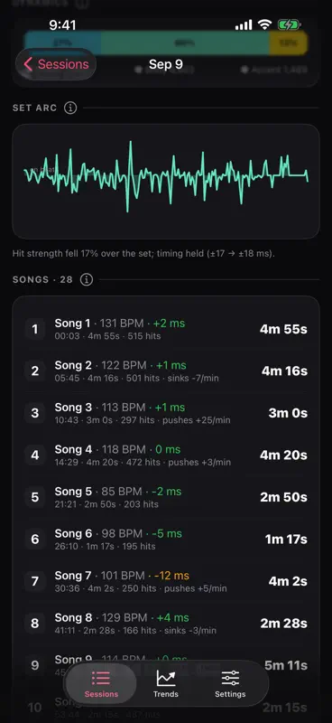 DrumPulse: Drum Timing Coach screenshot 4 of 8