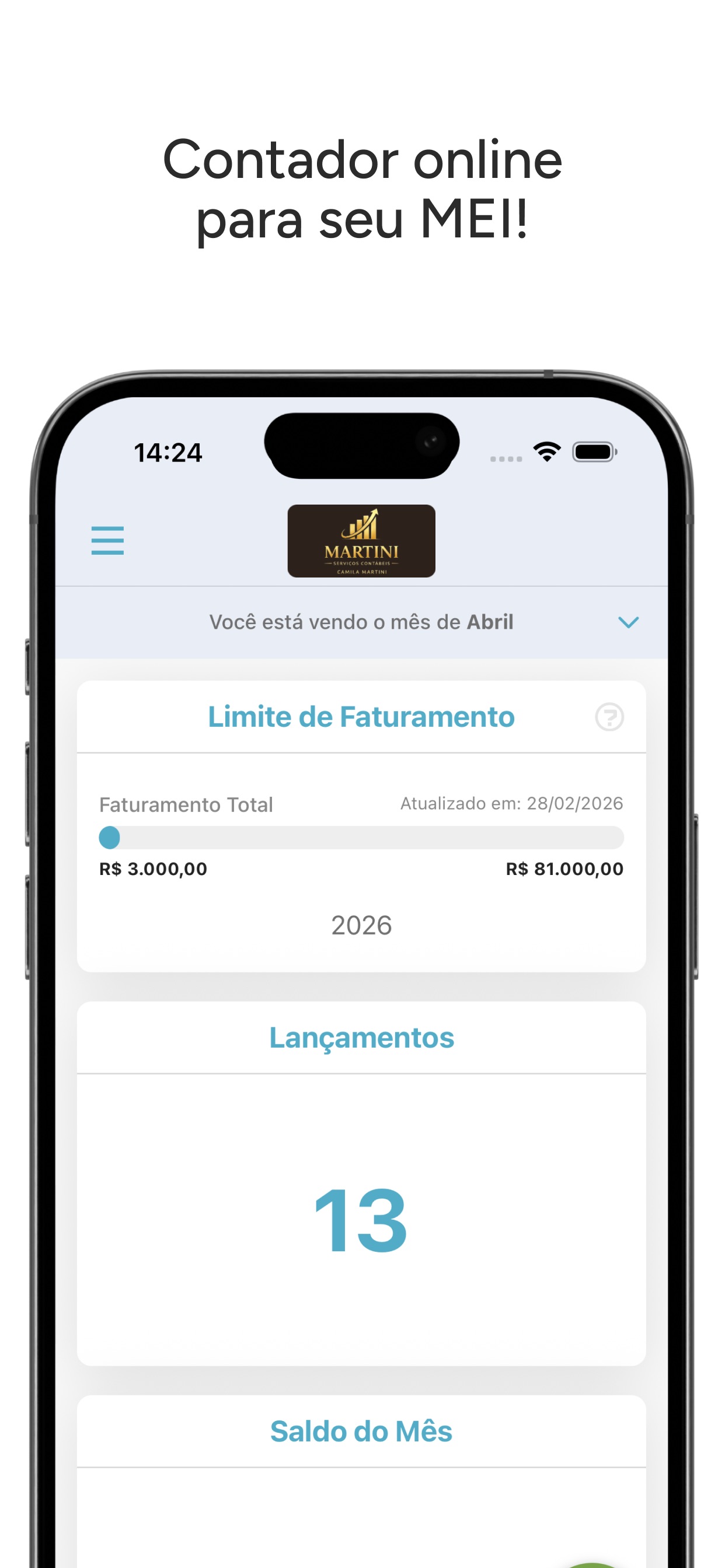Screenshot 1 of MEI GESTÃO PRO