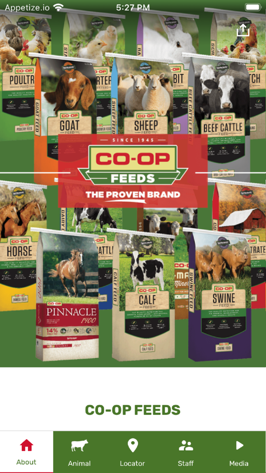 #1. Co-op Feeds App (iOS) 由: ProTrition Feed, LLC