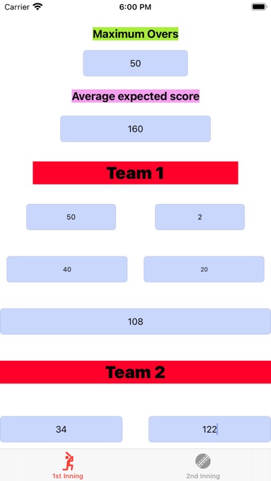 Screenshot #1 pour CricketRainRule