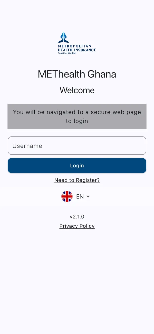Screenshot #1 pour METhealth Ghana