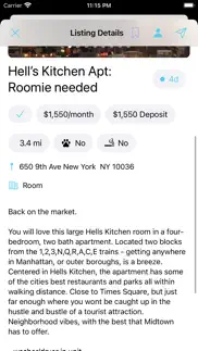 roomie - find a roommate iphone screenshot 3
