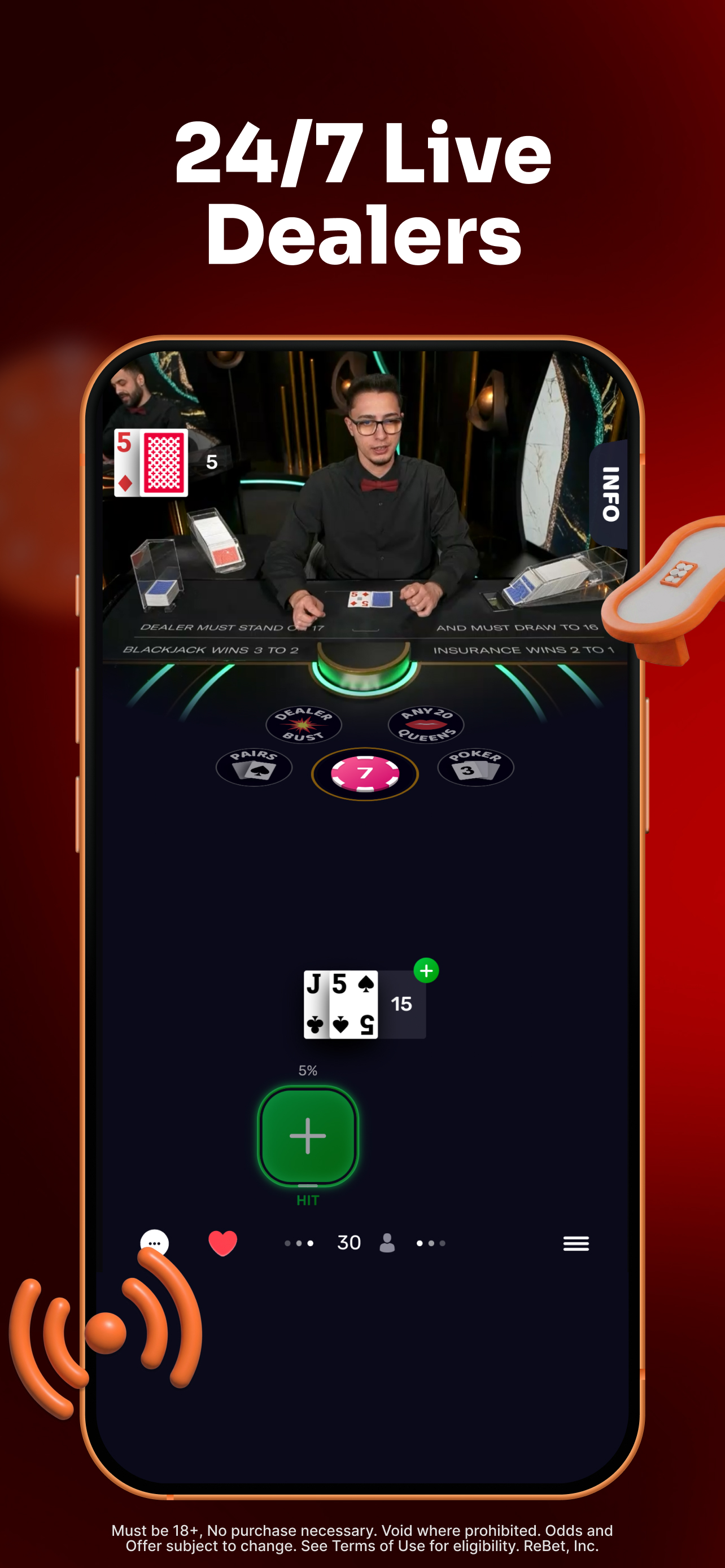 ReBet: Social Sports & Casino screenshot 9