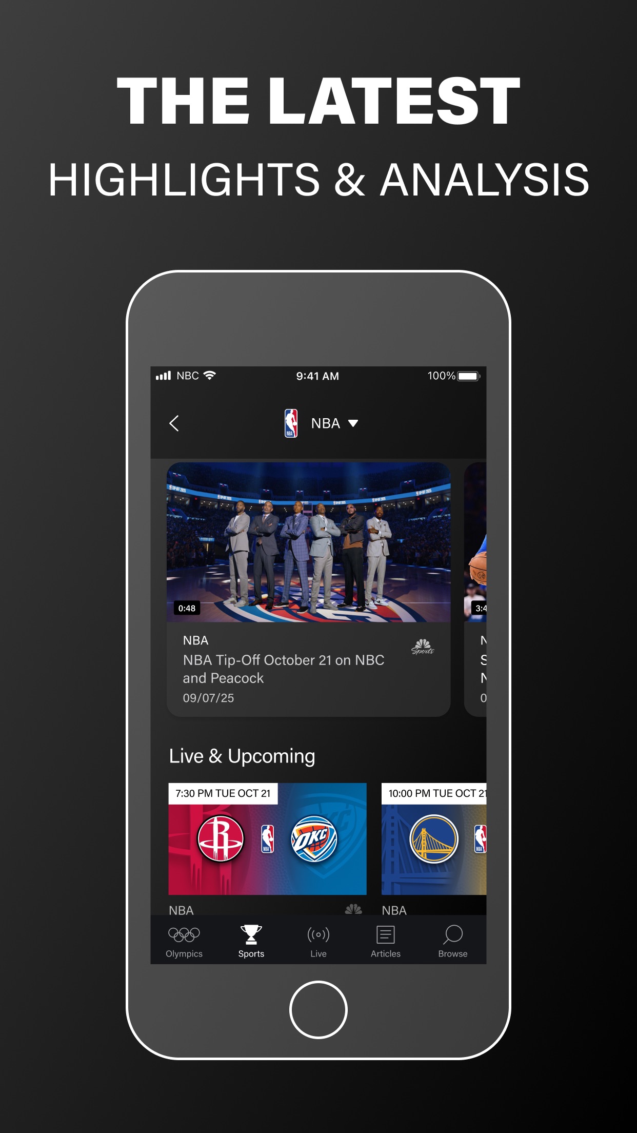 NBC Sports screenshot 3