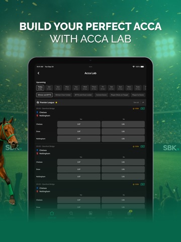 SBK Sports Betting Online iPad screenshot 2