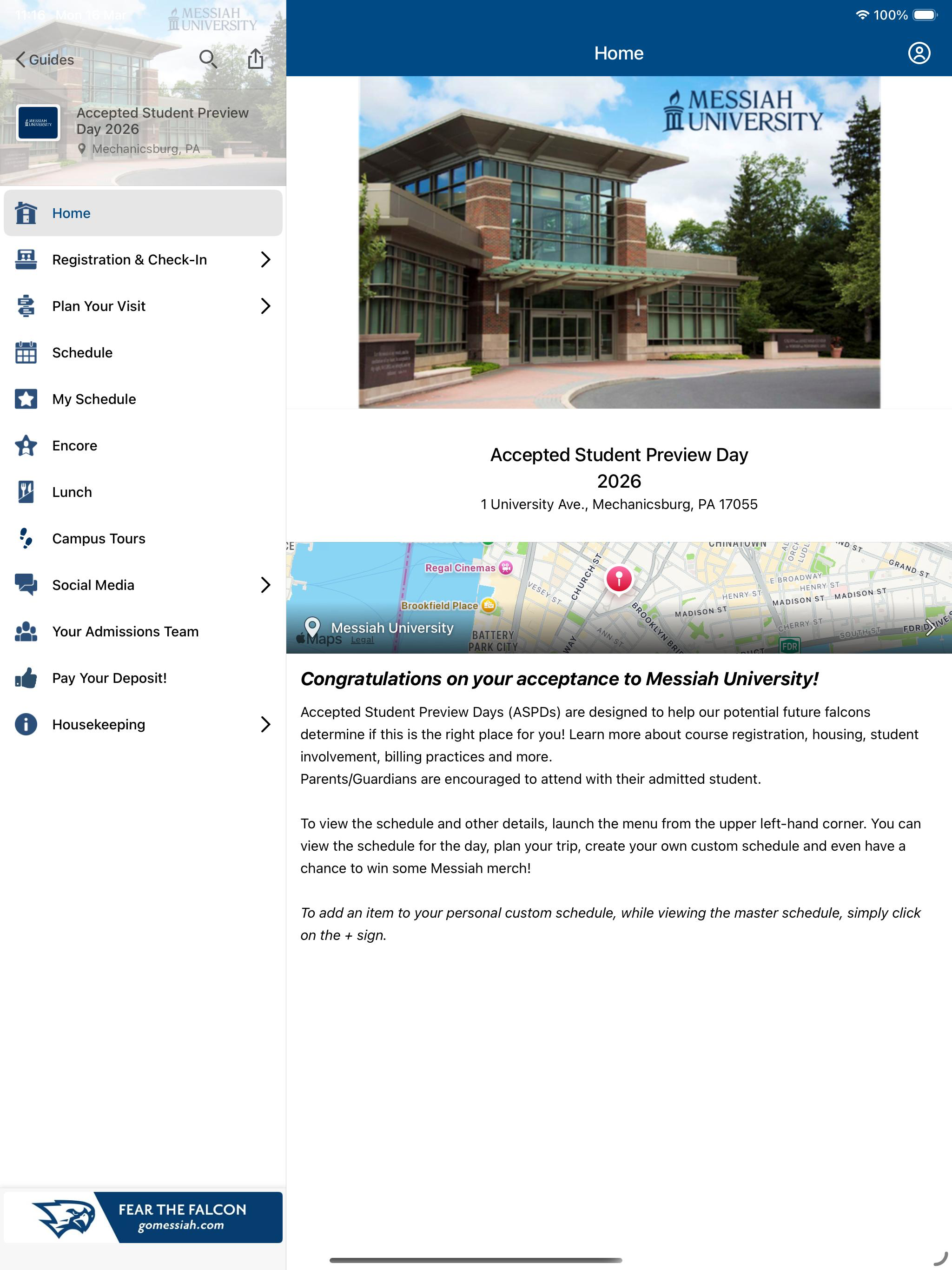 Messiah University Guides