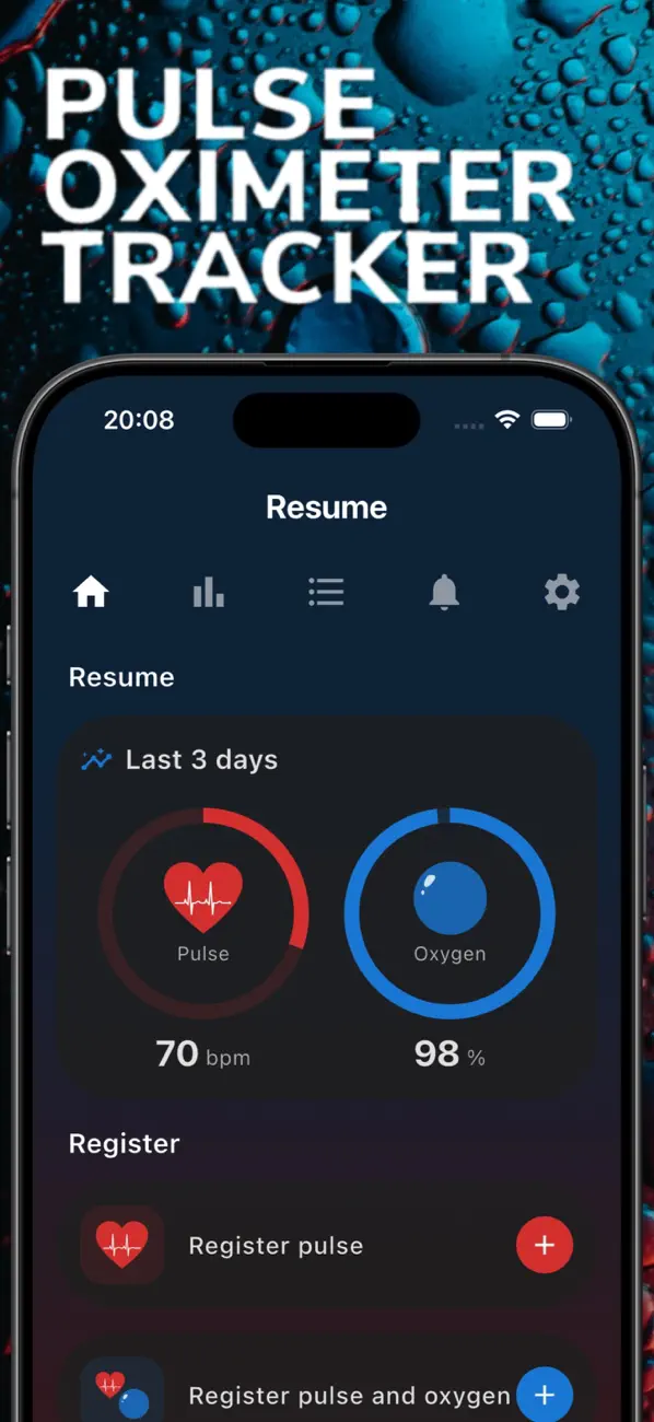 Screenshot #1 pour Niveau Oxygène Sanguin