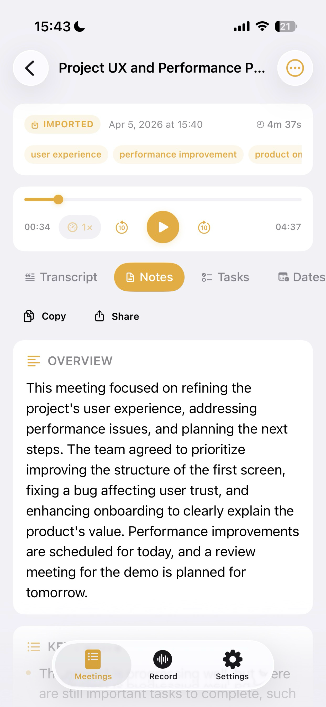 PrivateNote AI