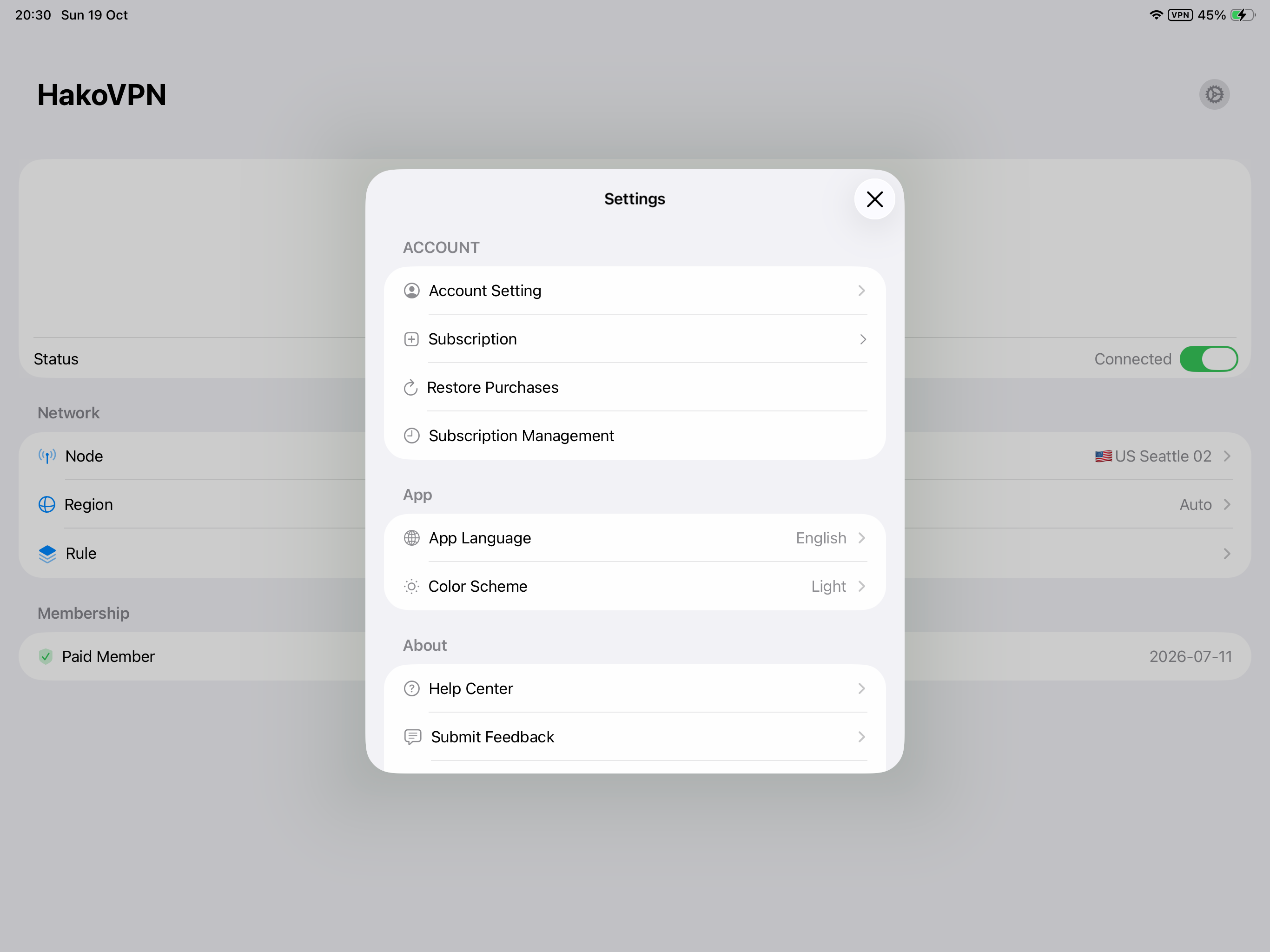 Hako VPN Fast Secure Unlimited