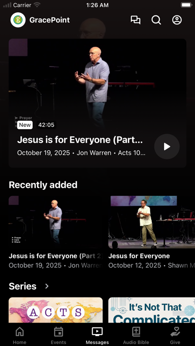 App screenshot
