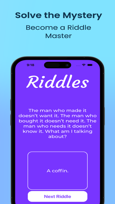 Riddles: Train Your Brain Screenshot