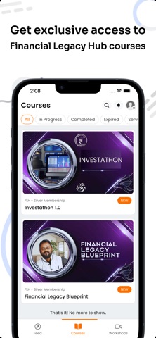 Financial Legacy Hub screenshot