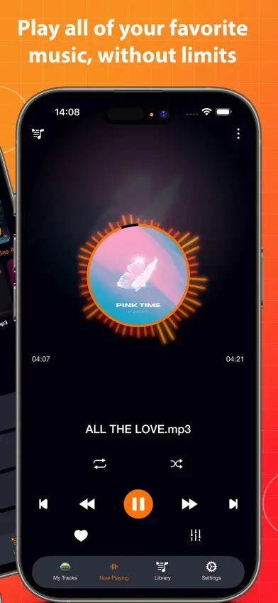 MusiPro - Offline Music Player screenshot 2