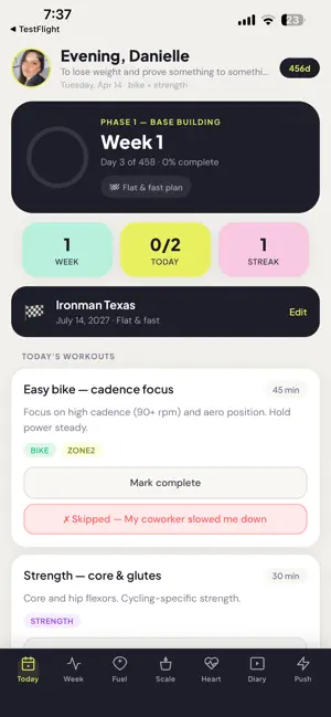 Try Training screenshot 1