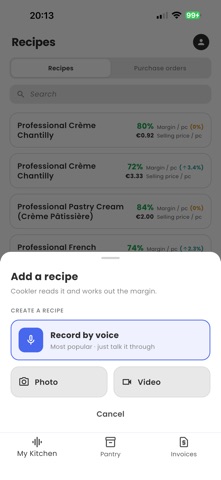 Cookler: AI for Chefs Screenshot 8 of 8