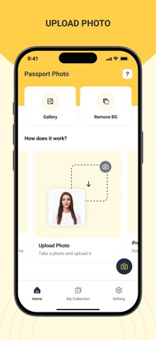 Passport Photo ID: AI Headshot iPhone screenshot