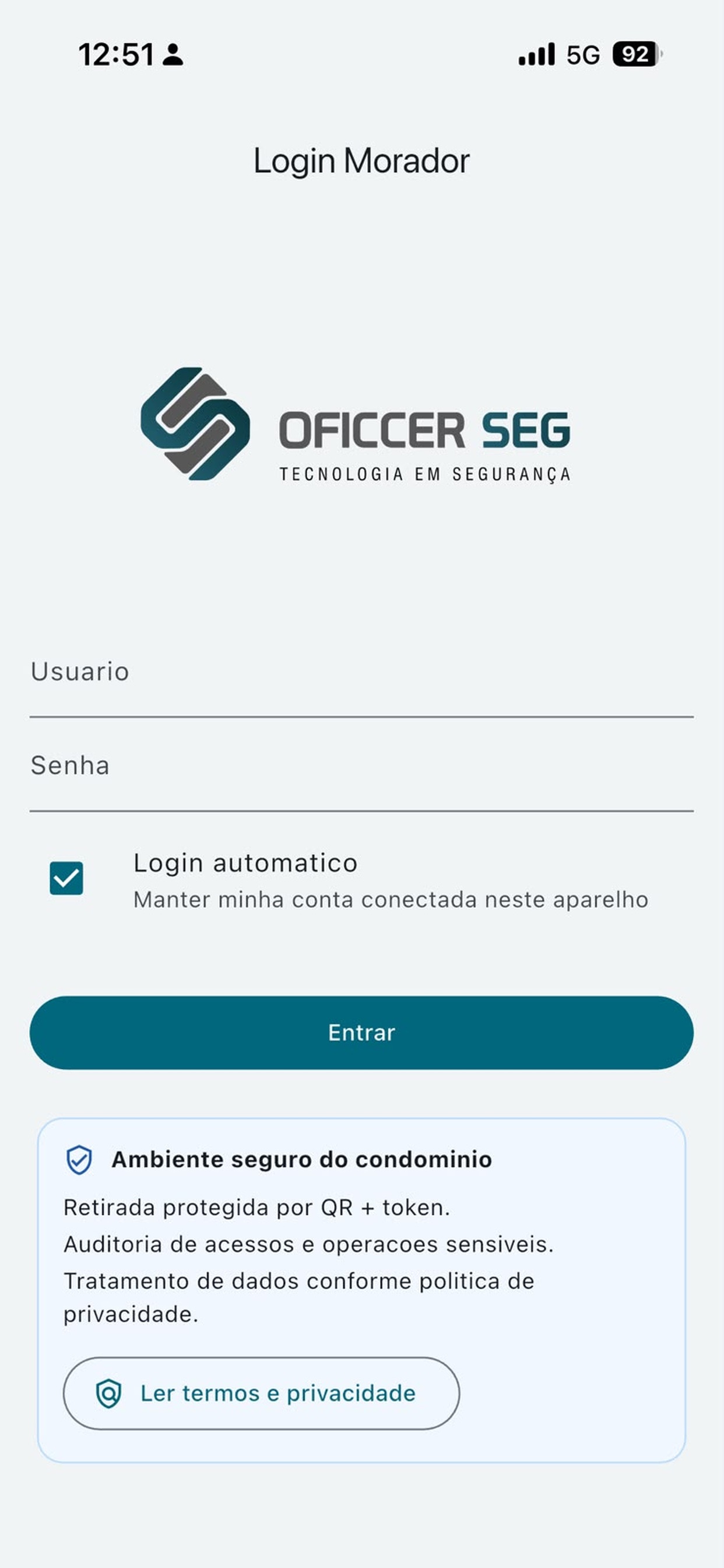 Screenshot 2 of Oficcerseg Morador