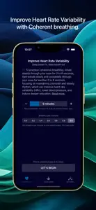 Breathe for better HRV screenshot #3 for iPhone