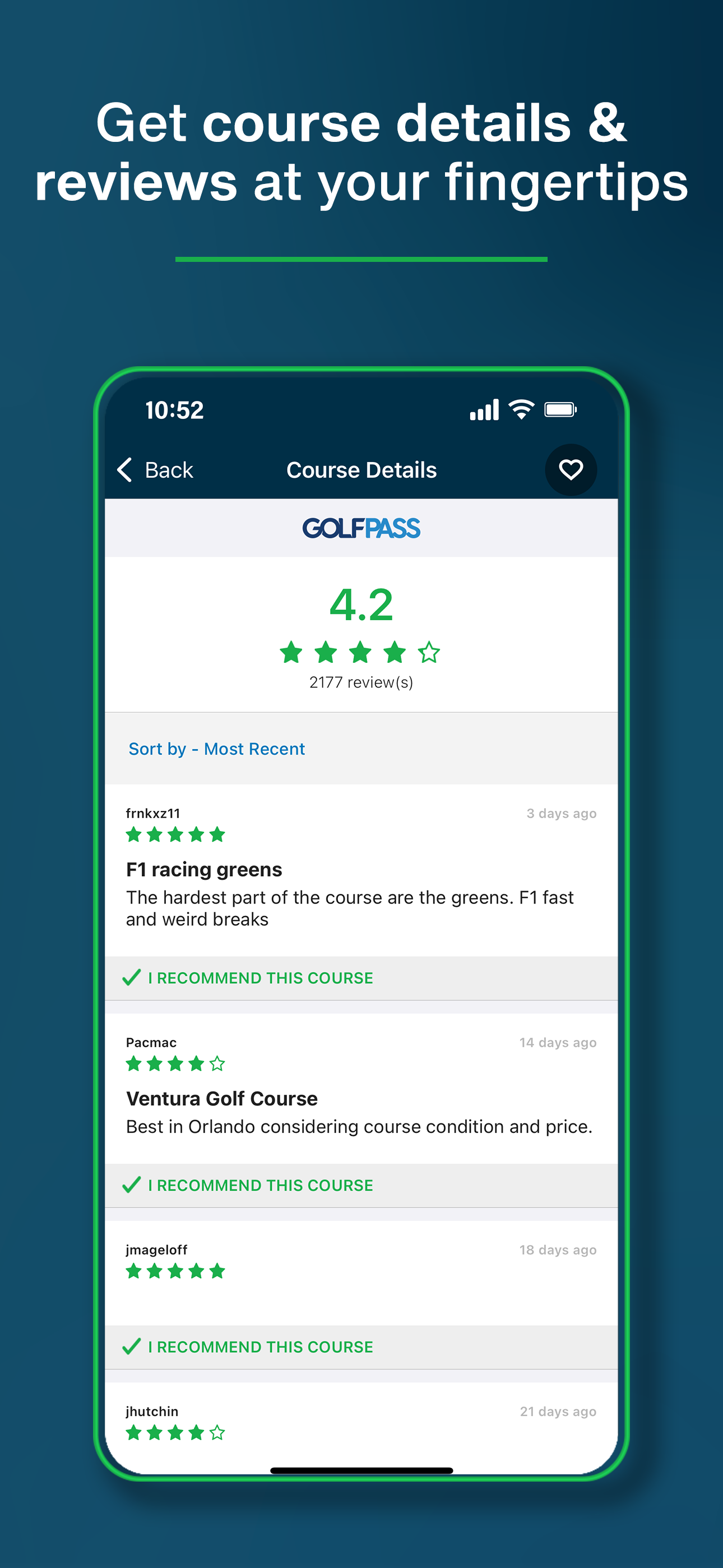 GolfNow Book TeeTimes Golf GPS