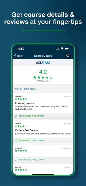 GolfNow Book TeeTimes Golf GPS iPhone screenshot 5