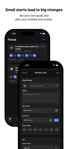 FODO: Focus And Do iPhone screenshot