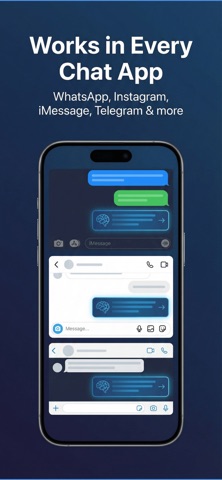 ReplyAI Keyboard iPhone screenshot