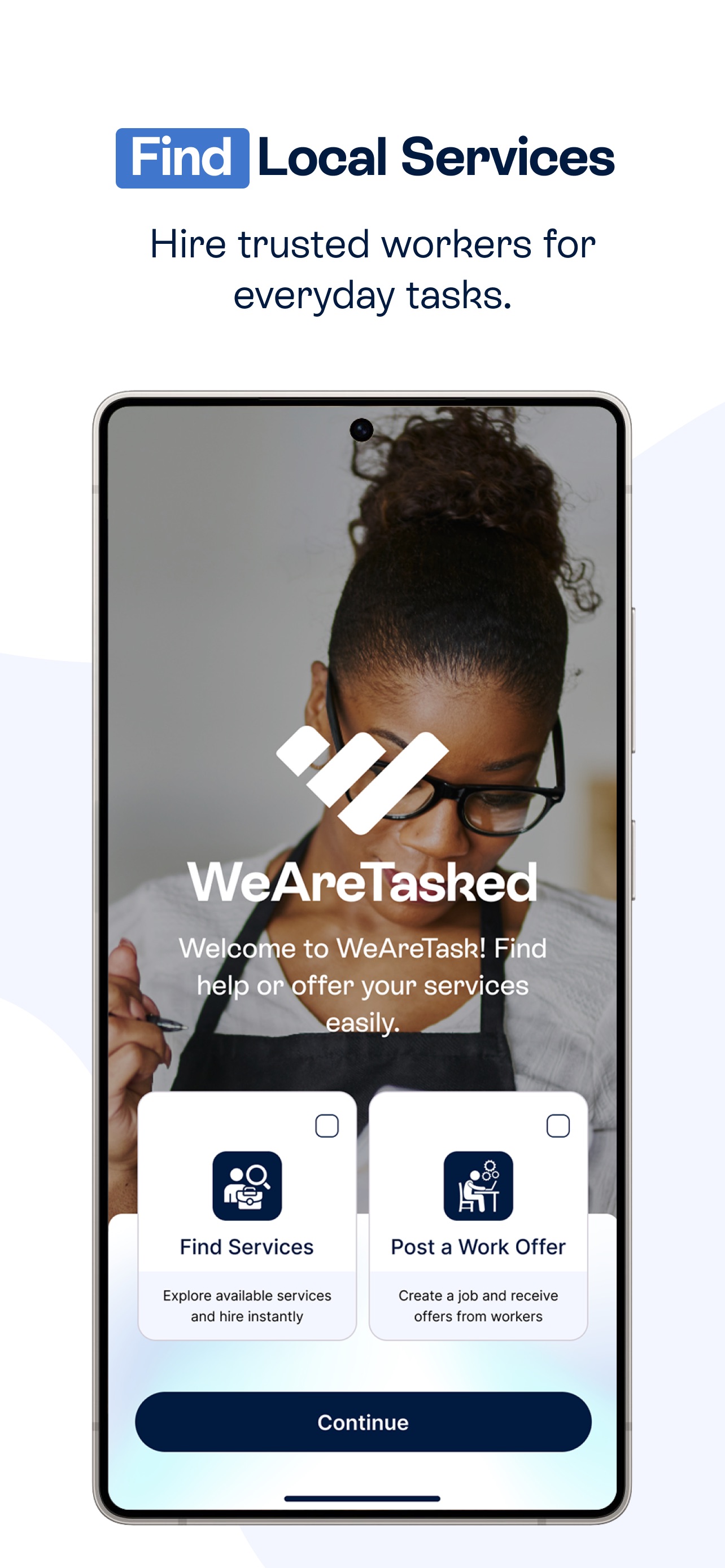 Screenshot 1 of WeAreTasked