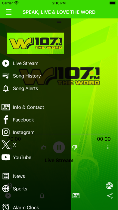W107FM Screenshot