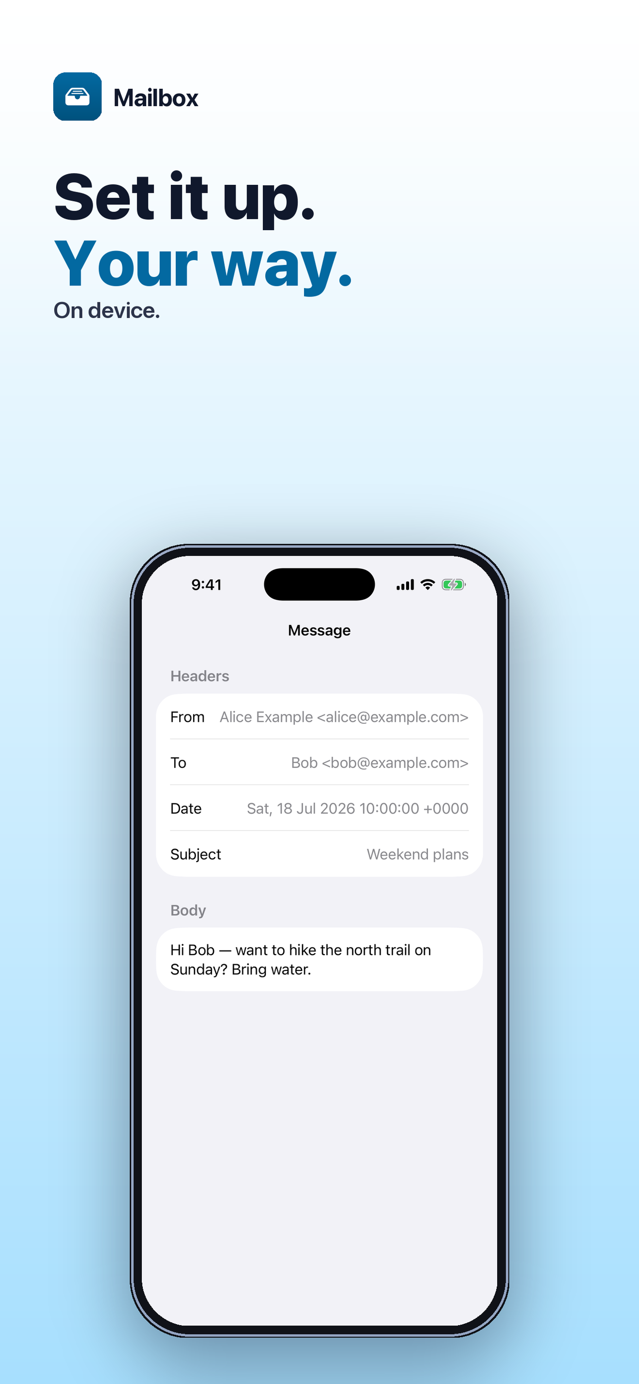 Mailbox: MBOX Viewer screenshot 2
