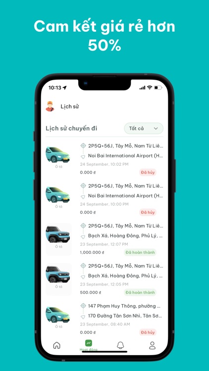 Xanh - Đặt xe điện xanh screenshot-3