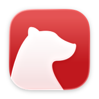 Bear - Private Notizen